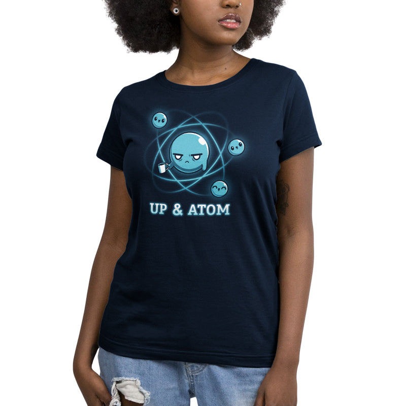 Up & Atom women's T-shirt by TeeTurtle.