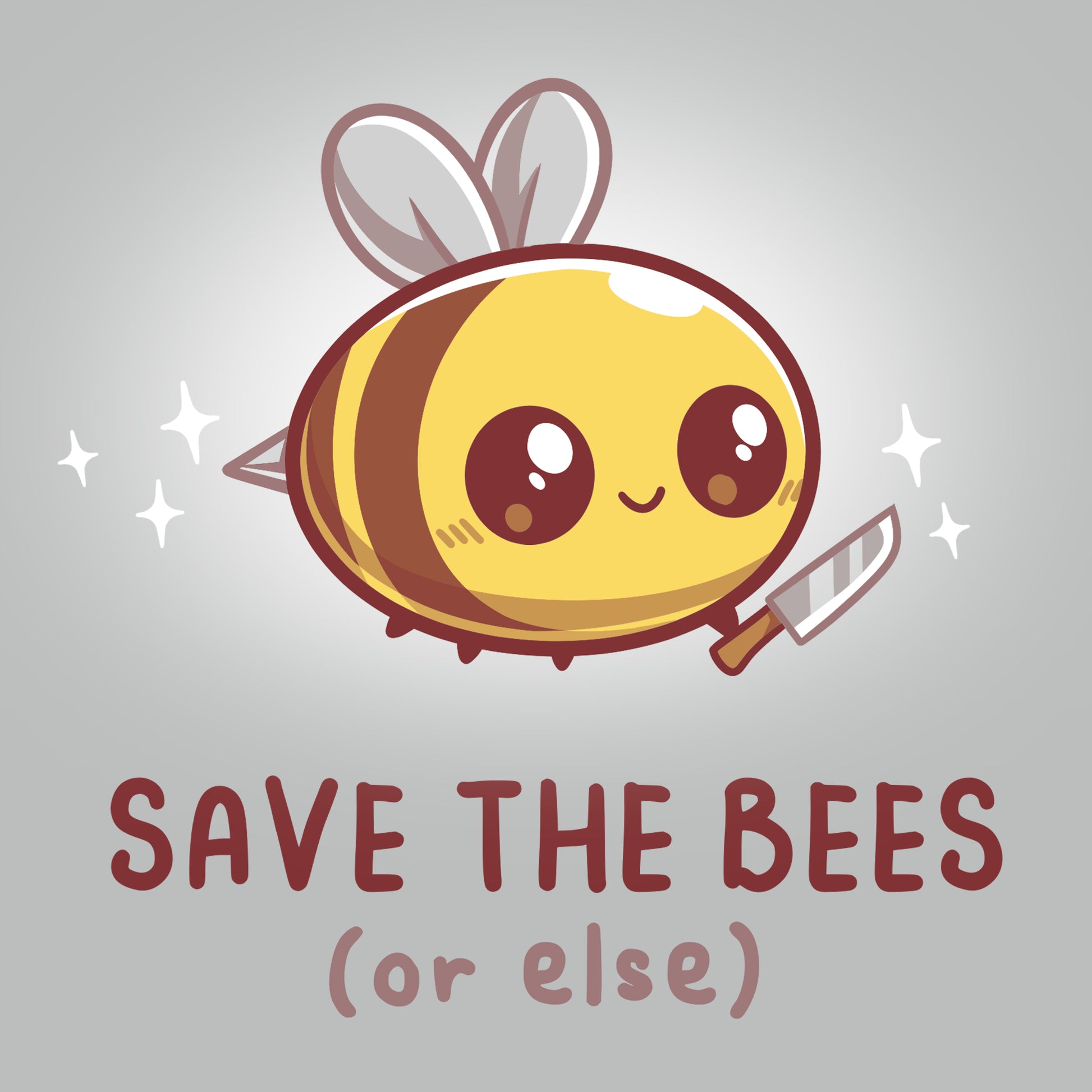 Save the bees with a TeeTurtle "Save The Bees (or else)" t-shirt.