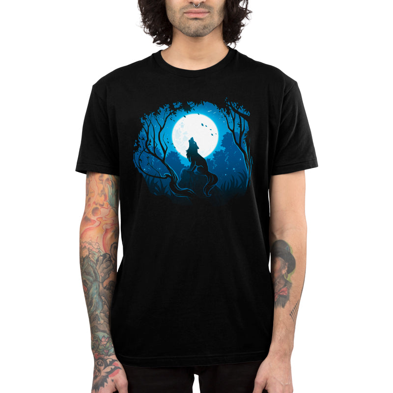 TeeTurtle Moonlight Wolf T-shirt.