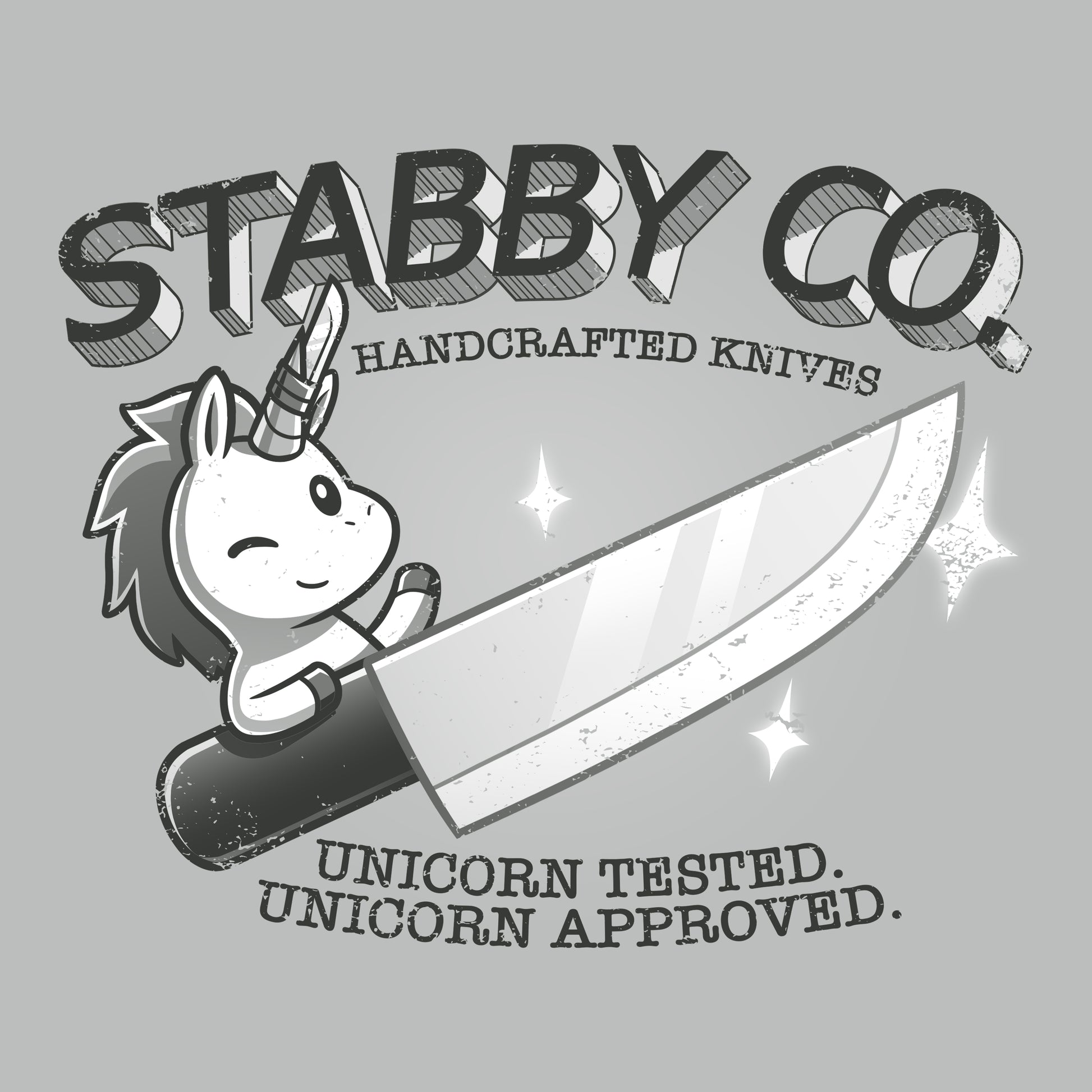 TeeTurtle's Stabby Co. Handcrafted Knives unicorn tested.