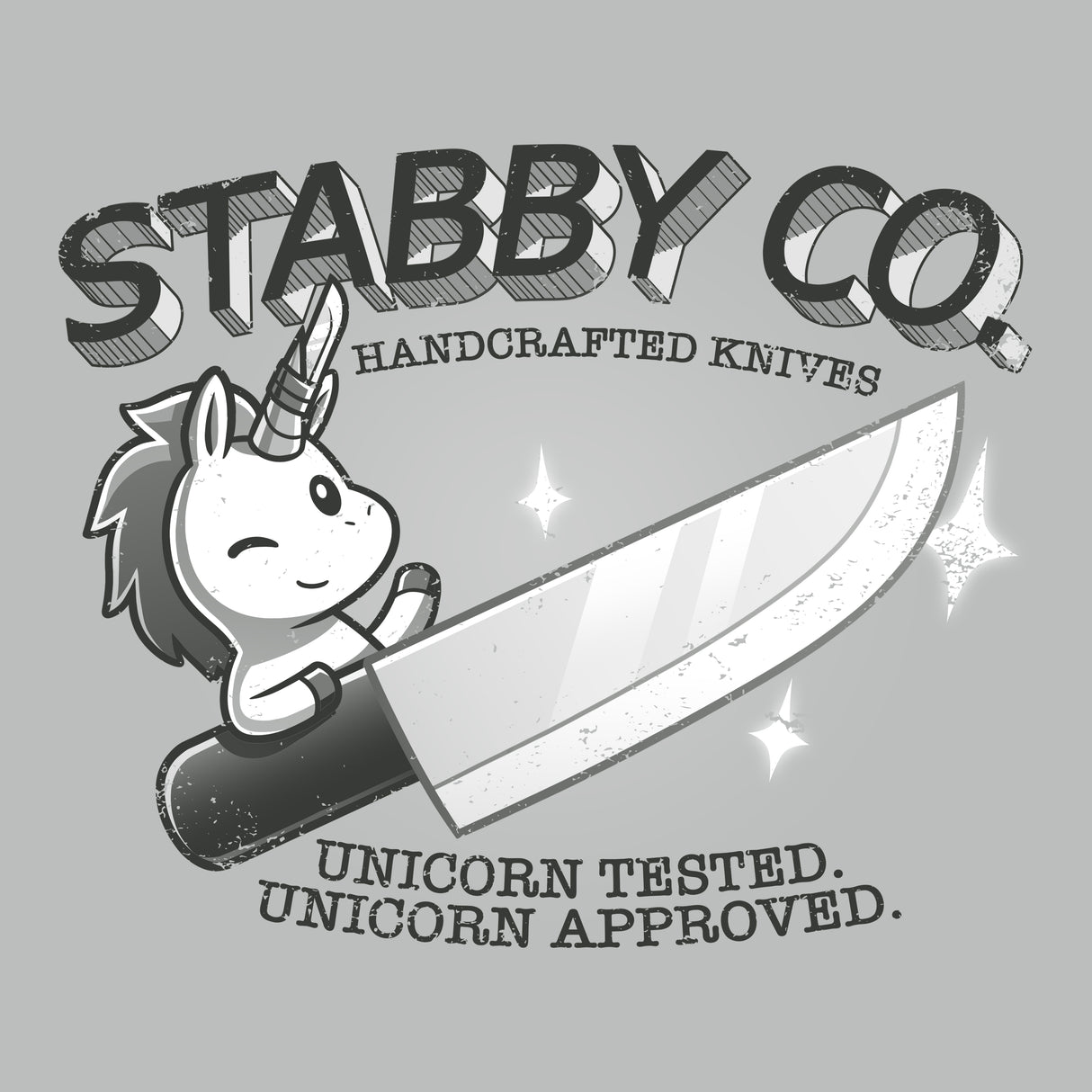 Stabby the Unicorn (GLOW) | Funny, cute & nerdy t-shirts