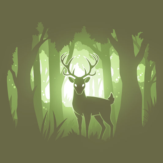 A Tranquil Forest deer stands in the soothing TeeTurtle.