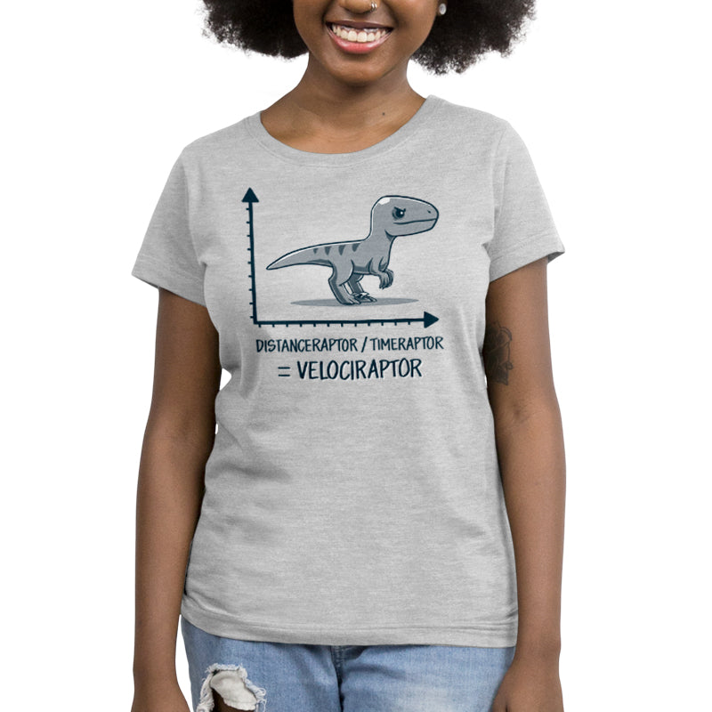 TeeTurtle's Velociraptor Women's short sleeve t-shirt.