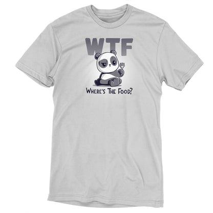 A WTF t-shirt with a food-inspired design by TeeTurtle.