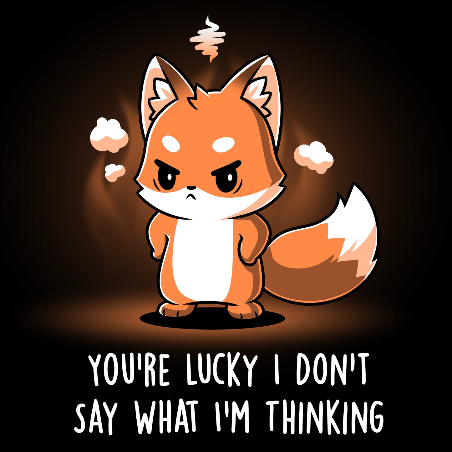 TeeTurtle You're Lucky I Don’t Say What I’m Thinking T-shirt.