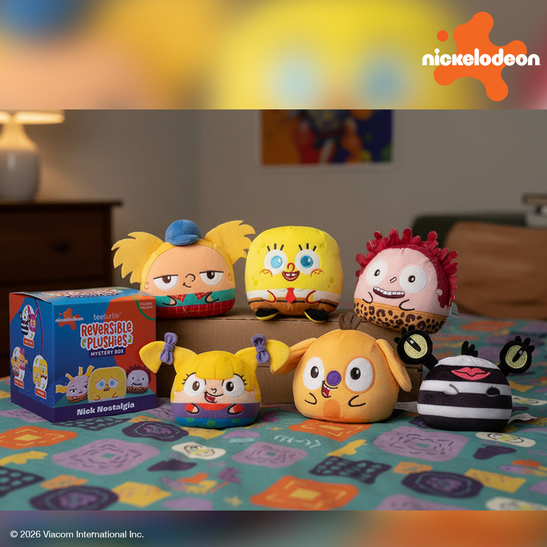Nick Nostalgia Reversible Plushie Mystery Box – TeeTurtle