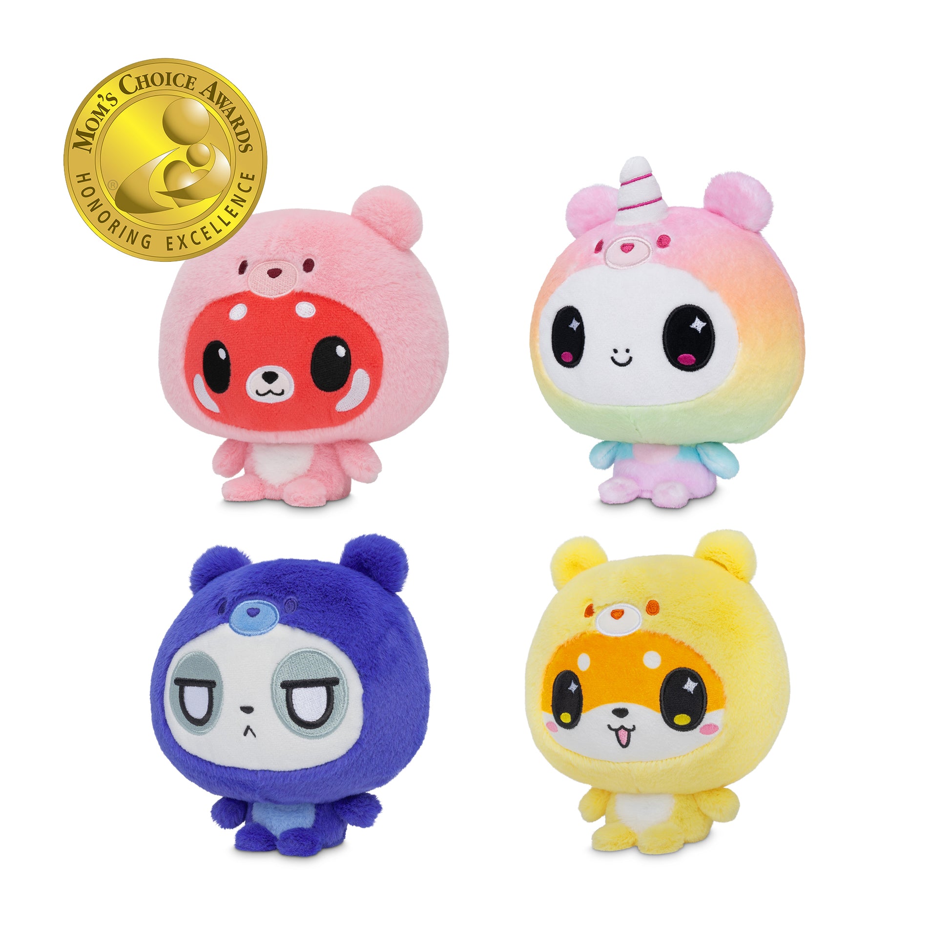 Cloudheads: 5" Scented Teddy Berries Bundle with a Mom's Choice Awards badge