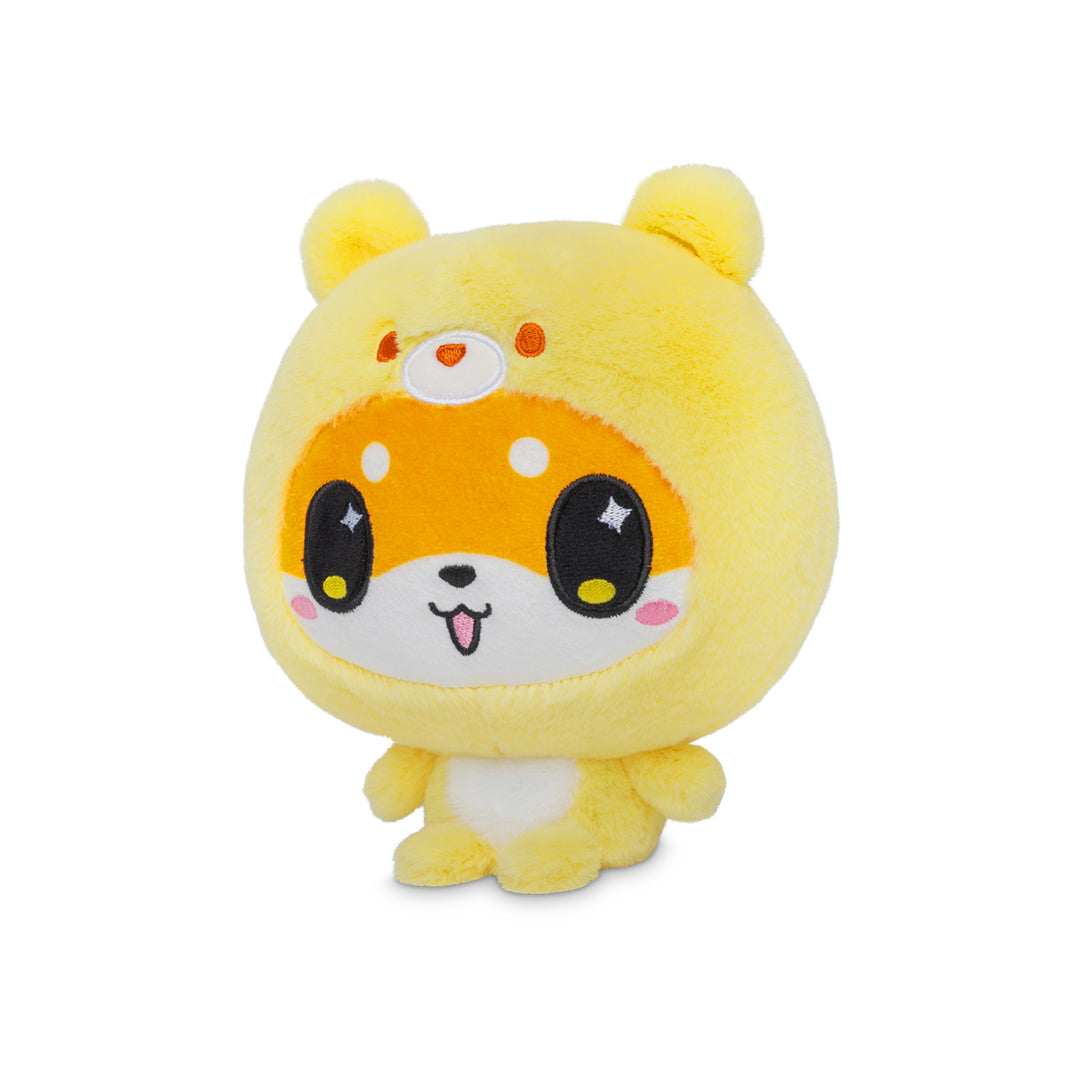 Cloudheads: 5" Pineapple Cake-Scented Shiba (Mochi) facing left