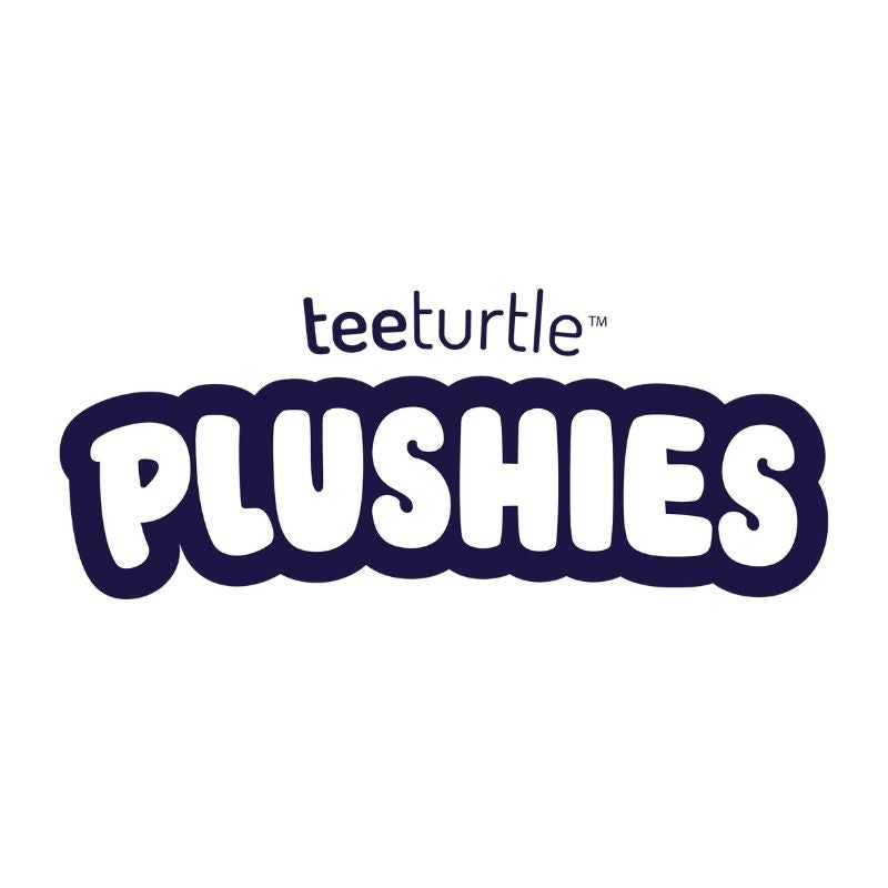 The soft and cuddly TeeTurtle Kittencorn Plushie (Indigo) logo for TeeTurtle.