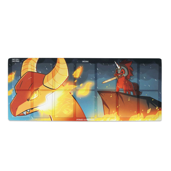 Unstable Unicorns: Dragon Slayer Expansion Play Mat – TeeTurtle Unstable Unicorns: Dragon Slayer Expansion Play Mat – TeeTurtle