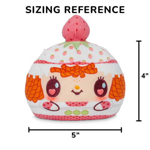 Valentine Present Strawberry Shortcake 4" Strawberry-Scented Reversible Plushie