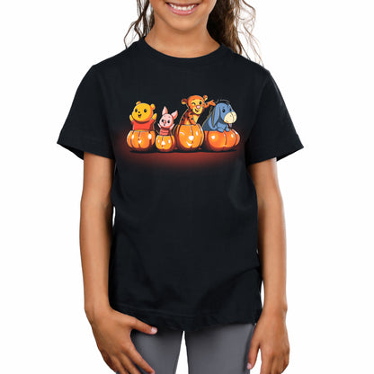 Officially licensed Pooh's Pumpkin Friends kids t-shirt by Winnie the Pooh.