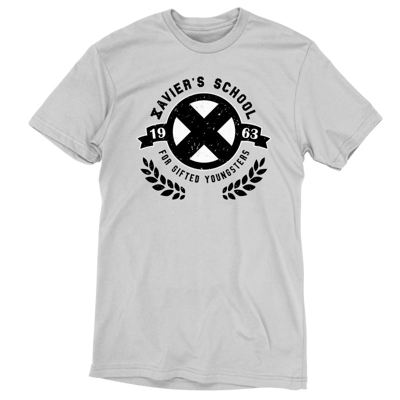 An officially licensed Marvel - Deadpool/X-Men t-shirt with the words 'Xavier's School for Gifted Youngsters' on it.