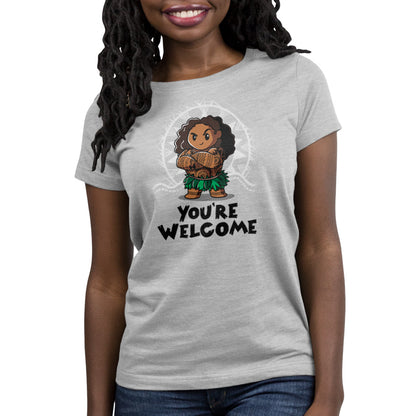 You're Welcome-inspired women's Disney T-shirt.