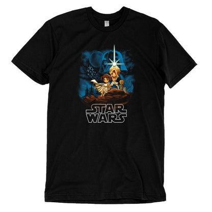 A officially licensed Star Wars: Episode IV - A New Hope shirt.