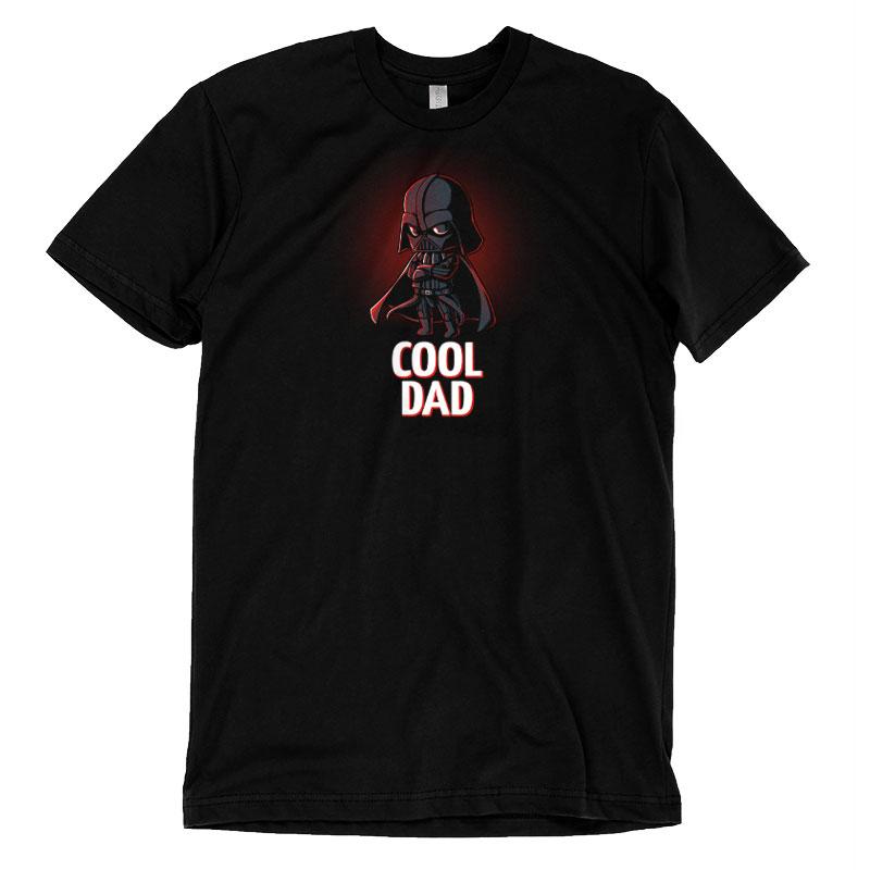 Officially licensed Star Wars men's and women's t-shirt featuring the words Cool Dad.