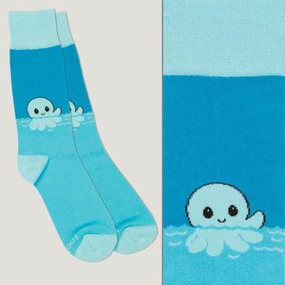 Comfortable Friendly Octopus Socks by TeeTurtle.
