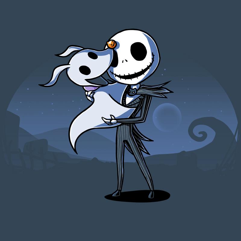 Disney Friendship Never Dies T-shirt featuring Jack and Sally.