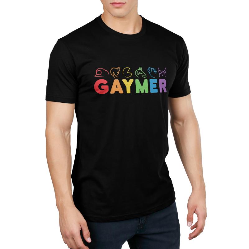 TeeTurtle original Gaymer t-shirt.