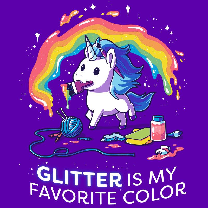 Glitter is My Favorite Color" is my favorite TeeTurtle T-shirt.