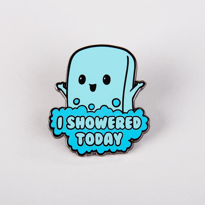 i Pooped Today Enamel Pins some People Just Need A Pat On - Temu