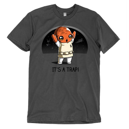Officially licensed Star Wars trap t-shirt featuring Admiral Ackbar.