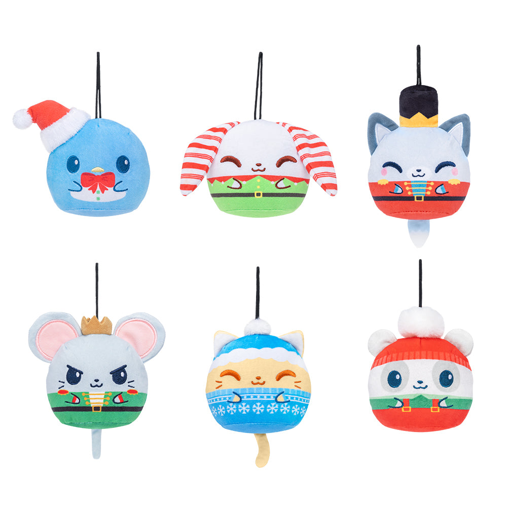 6 Plushie Ornament Bundle