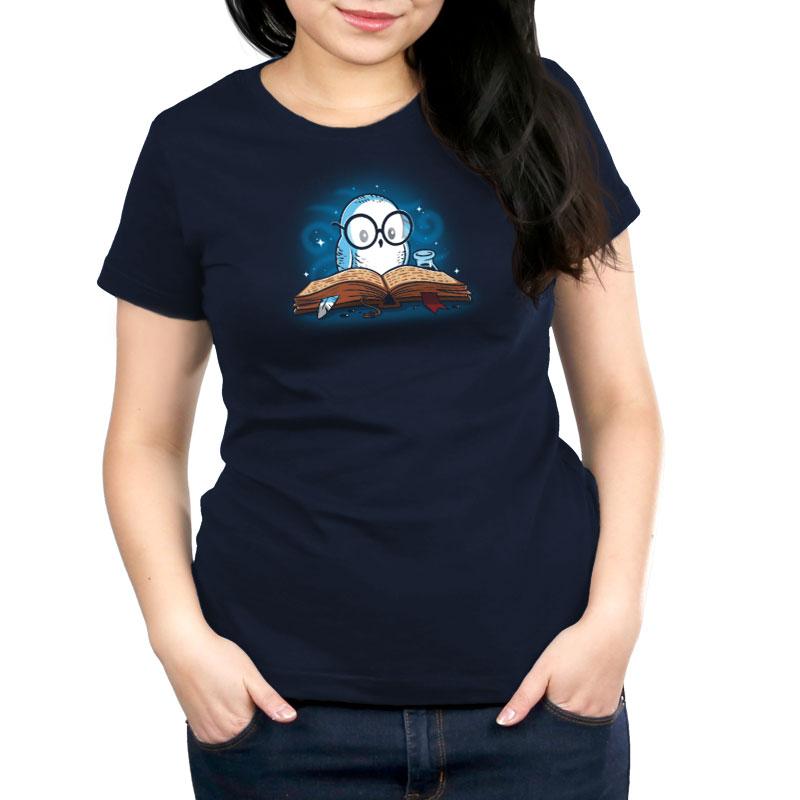 A comfortable women's t-shirt featuring the product name "Reading is Magical" and brand name "TeeTurtle".