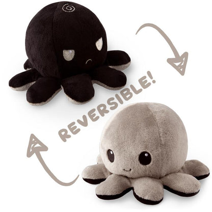 This trendy TikTok sensation features two TeeTurtle Reversible Octopus Plushies (Black + Gray), known as mood plushies.