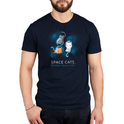 TeeTurtle Space Cats T-shirt.