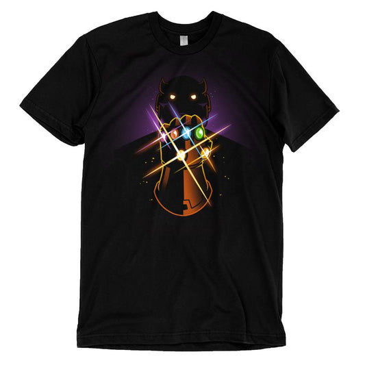 An officially licensed Marvel t-shirt featuring The Infinity Gauntlet.